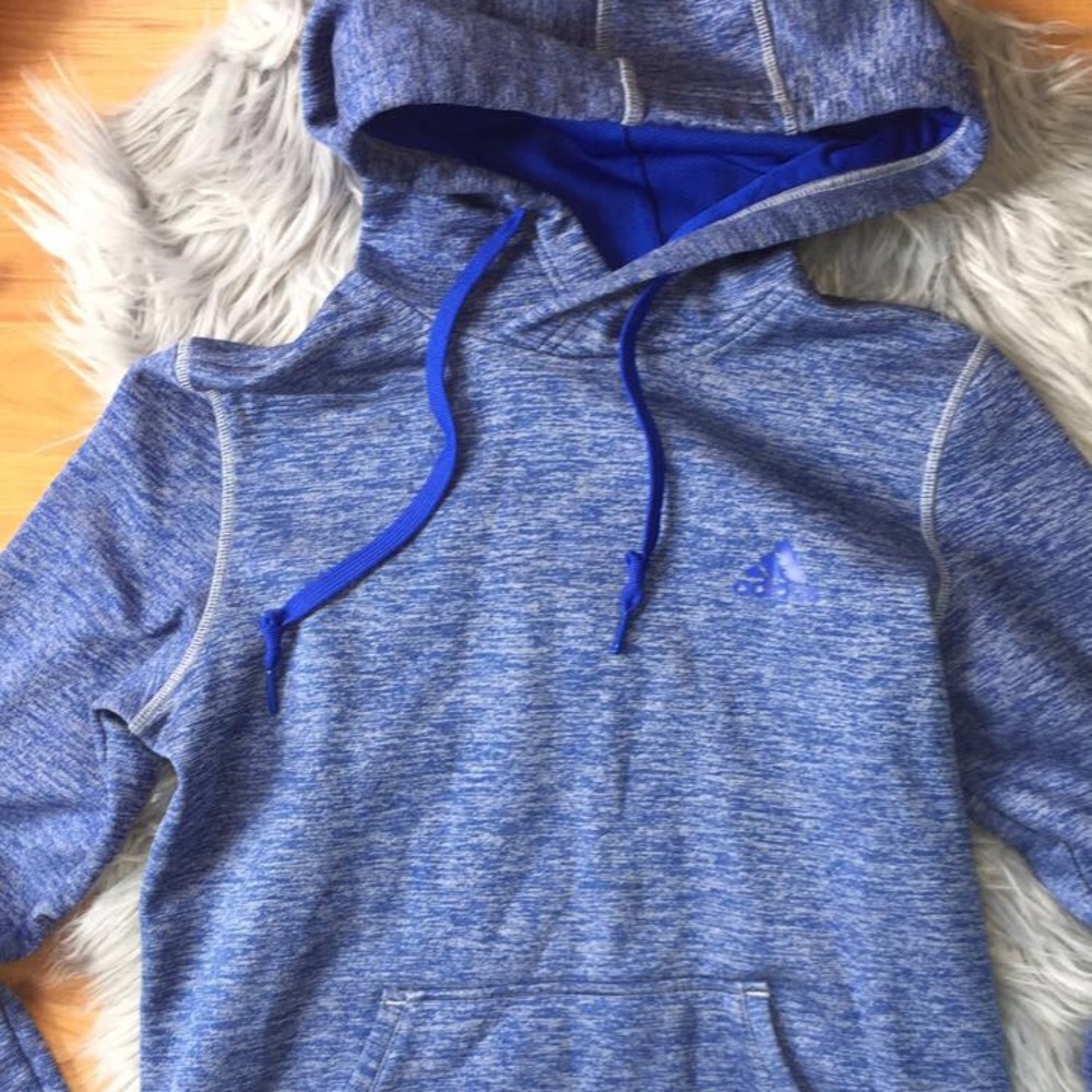 adidas blue sweatshirt